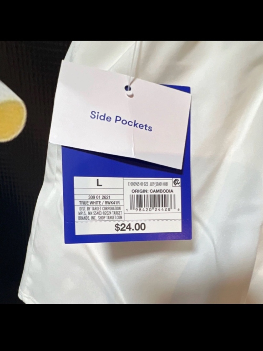 JoyLab Women's White Layered Athletic Shorts - Picture 3 of 3